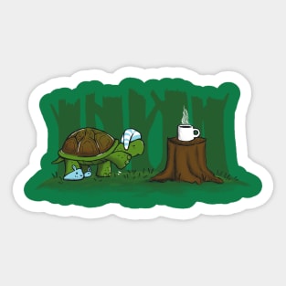 Slow Morning Sticker